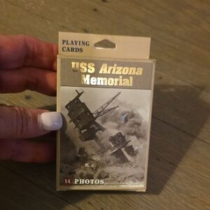 USS Arizona Memorial Playing Cards - NEW